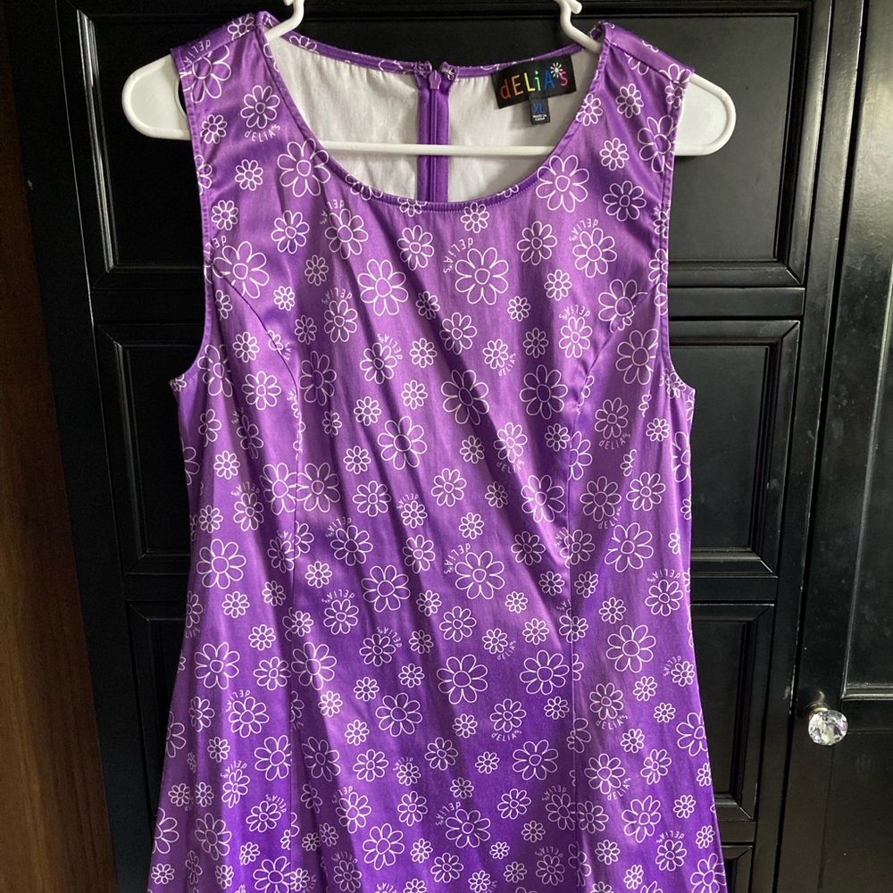 Silky Purple Delia’s Dress